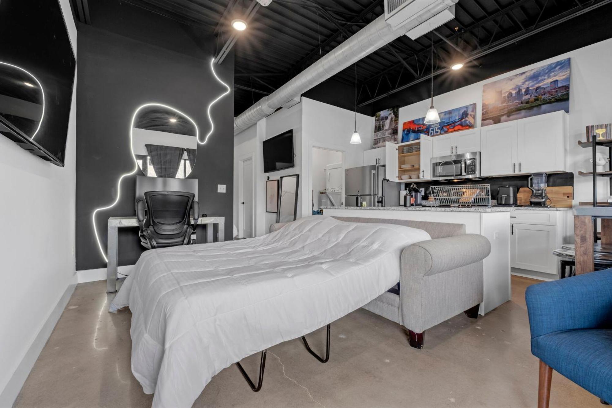 נאשוויל New Studio Sleeps 4 - 7 Mins To Dwtn מראה חיצוני תמונה