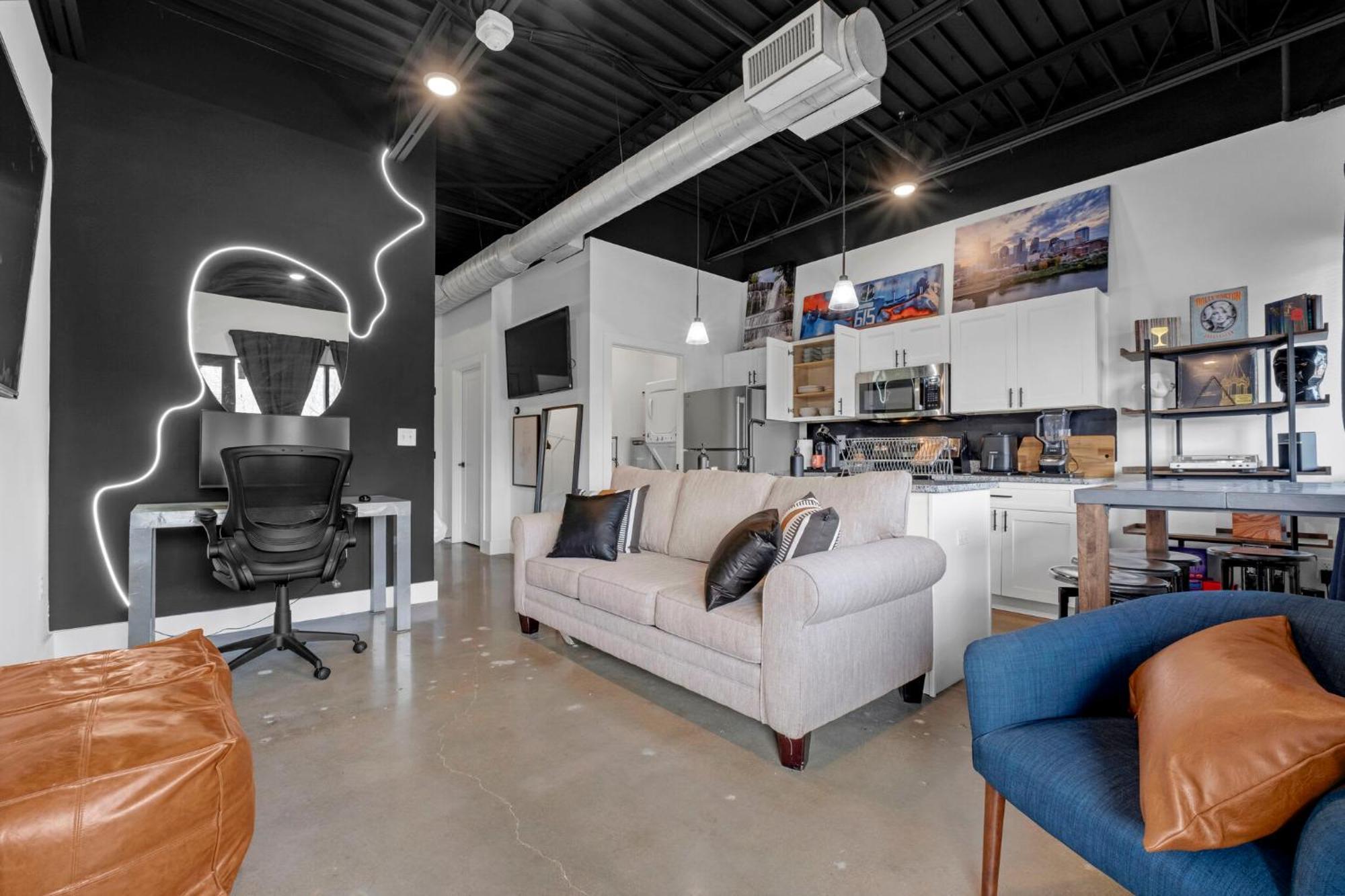 נאשוויל New Studio Sleeps 4 - 7 Mins To Dwtn מראה חיצוני תמונה